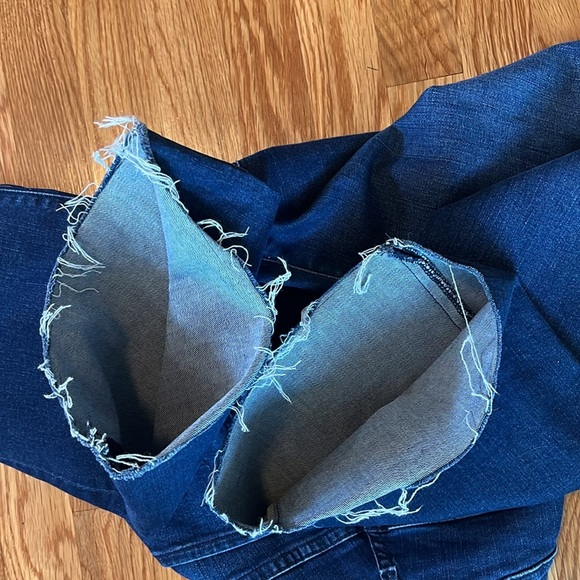 MOTHER The Weekender Fray Size 34 NWT - Picture 12 of 13